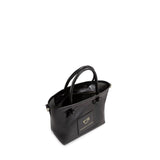 Mini bag in pelle con logo 73BP9VT02 LOLLI POPPOP BLACK V° 73 