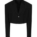 Giacca monopetto con taglio a V 839295 TRT011000 BALENCIAGA 