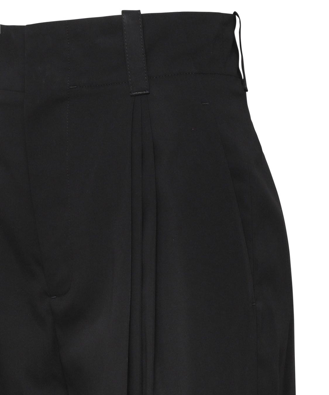 Pantaloni in lana grain de poudre compatta 771675 V3YS01002 BOTTEGA VENETA 
