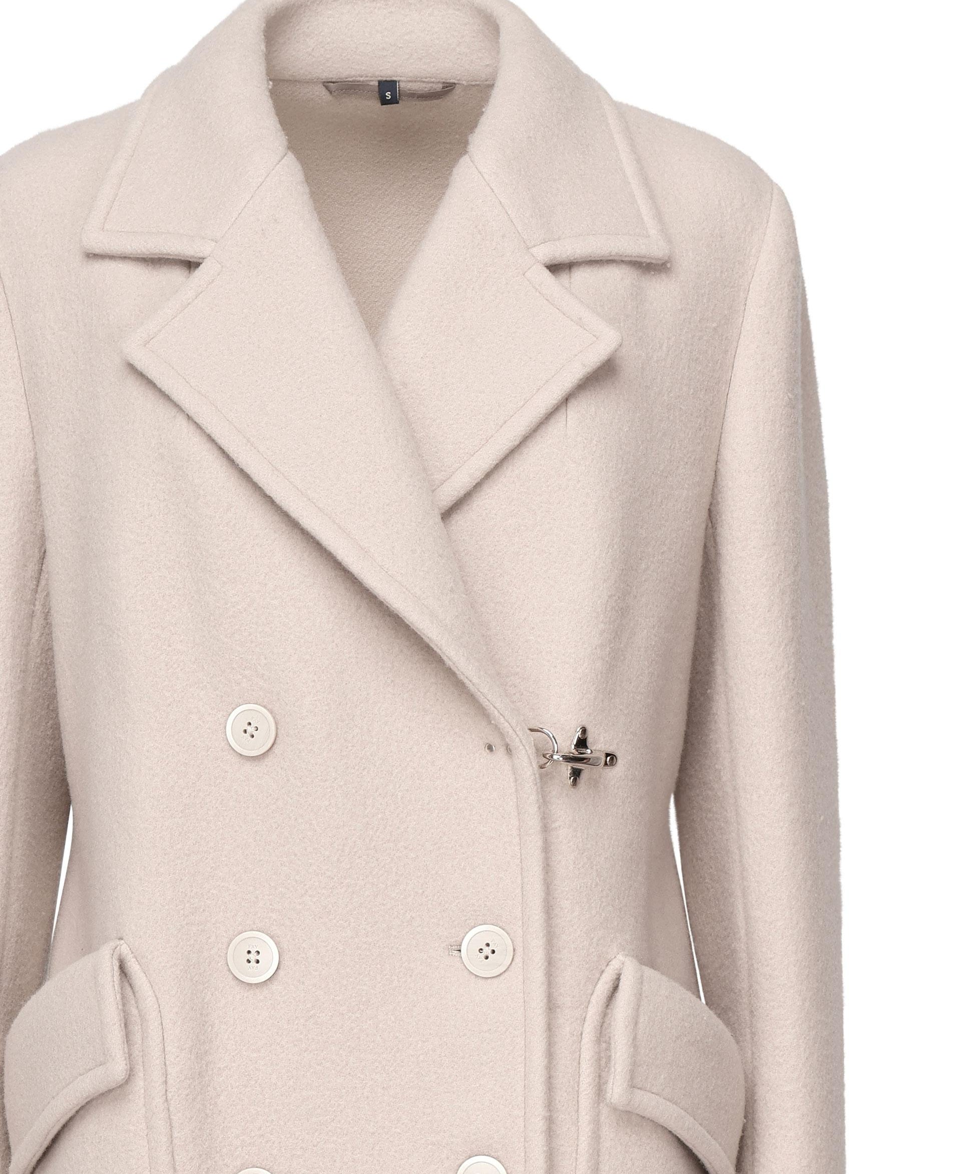 Cappotto Peacoat con iconico gancio NAW07493110WIN C205 FAY 