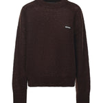 Maglione in misto lana con logo 114639 2910 ROTATE 