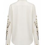 Camicia Argo con applicazioni floreali 2477343 682 KHAITE 