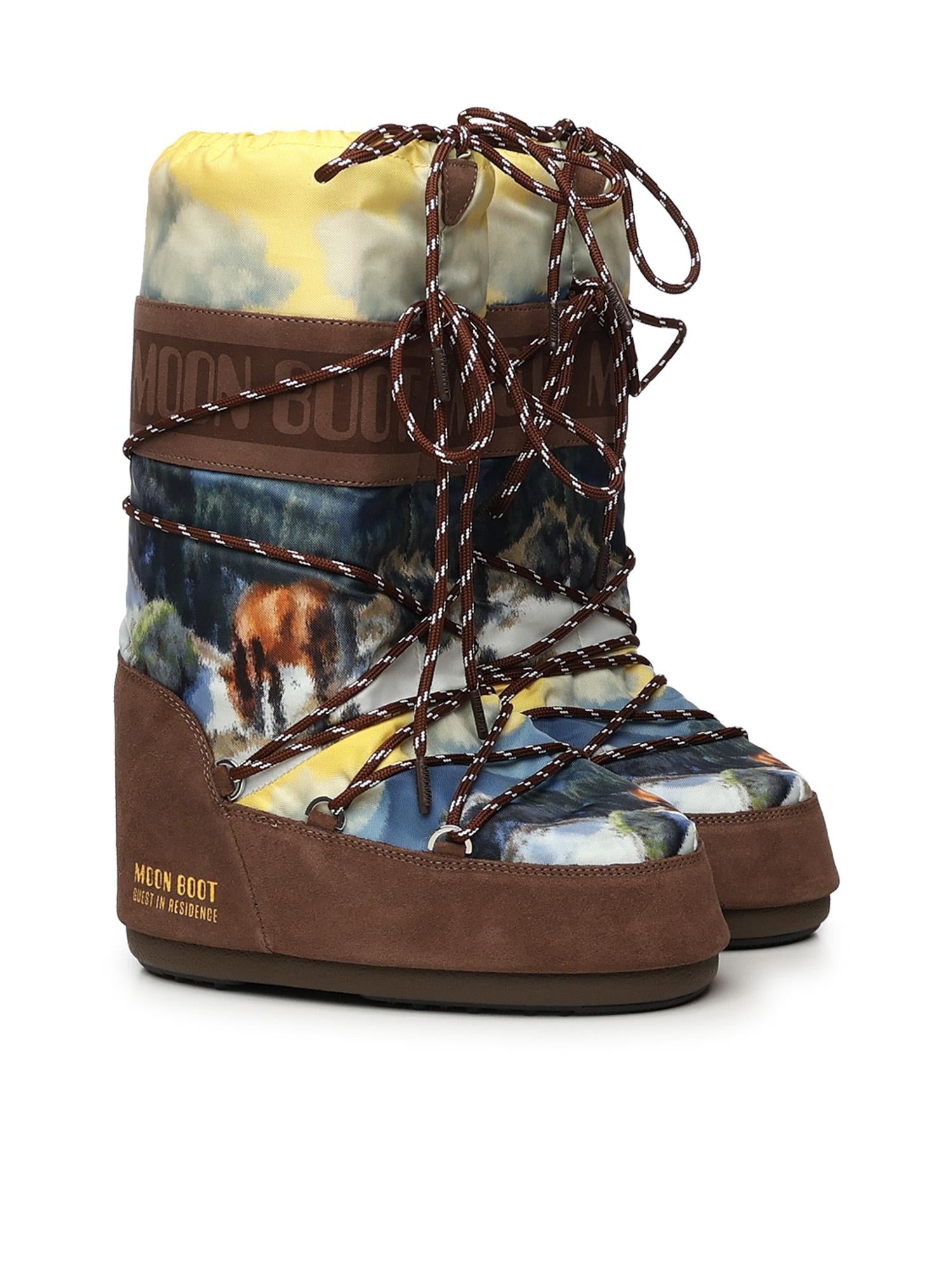 Moon Boot x Guest In Residence Stivale Icon High Postcard 80D1403090 M062 MOON BOOT 