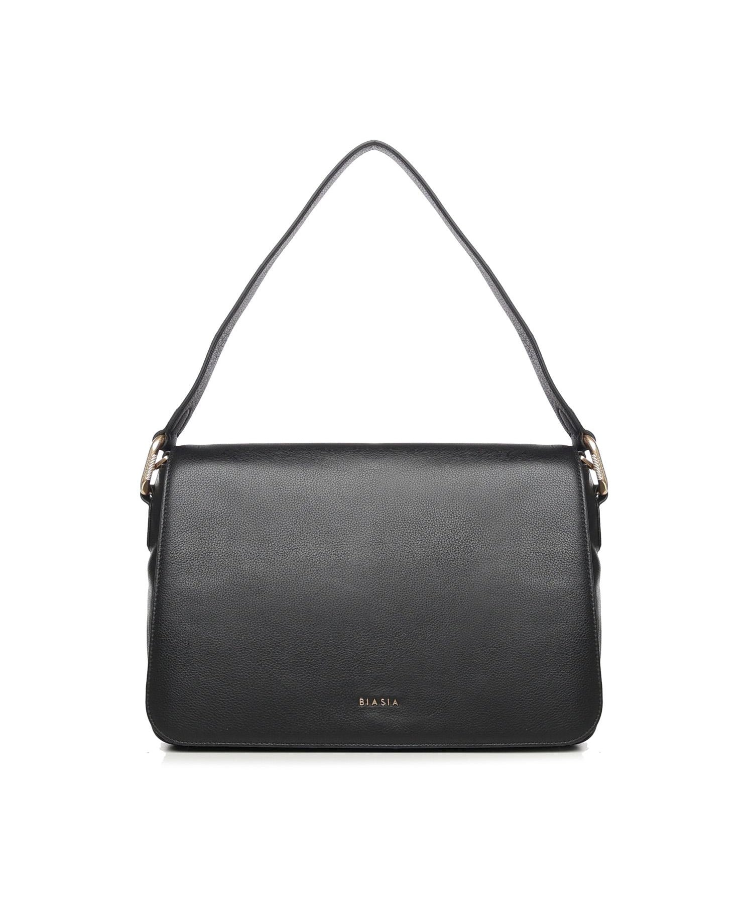 Borsa a spalla Noveau in pelle BIBP9E503 NERO BIASIA 