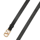 Cintura Vlogo Signature in pelle 8W2T0SM7 IYR0NO VALENTINO GARAVANI 