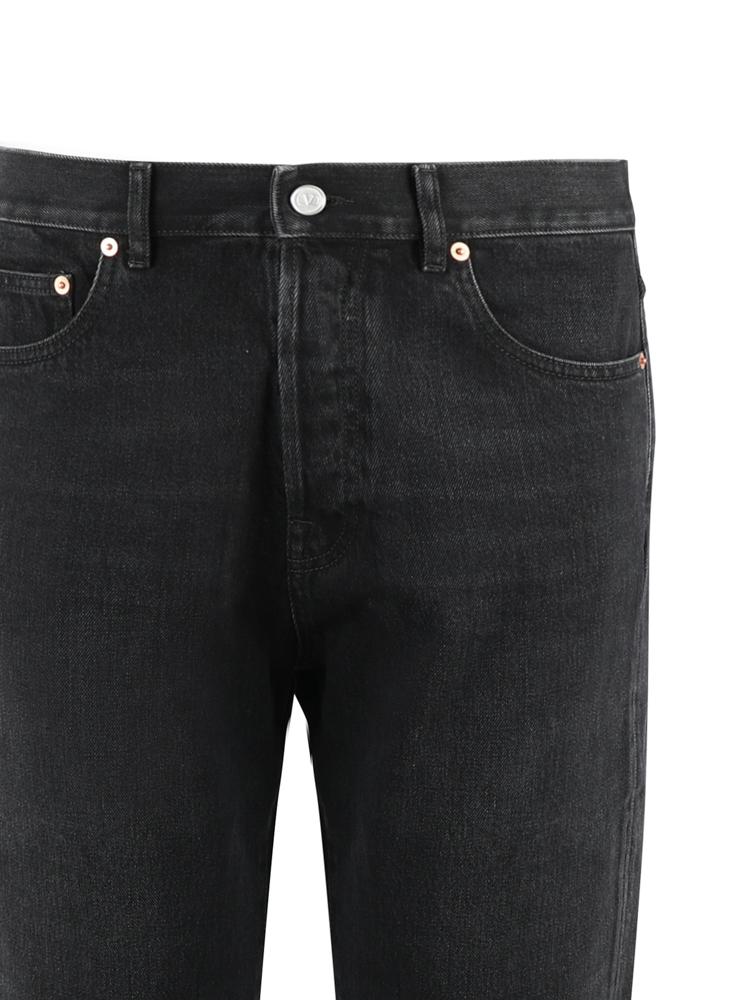 Jeans cinque tasche in cotone 1V3DE02L 8JQ0NO VALENTINO GARAVANI 