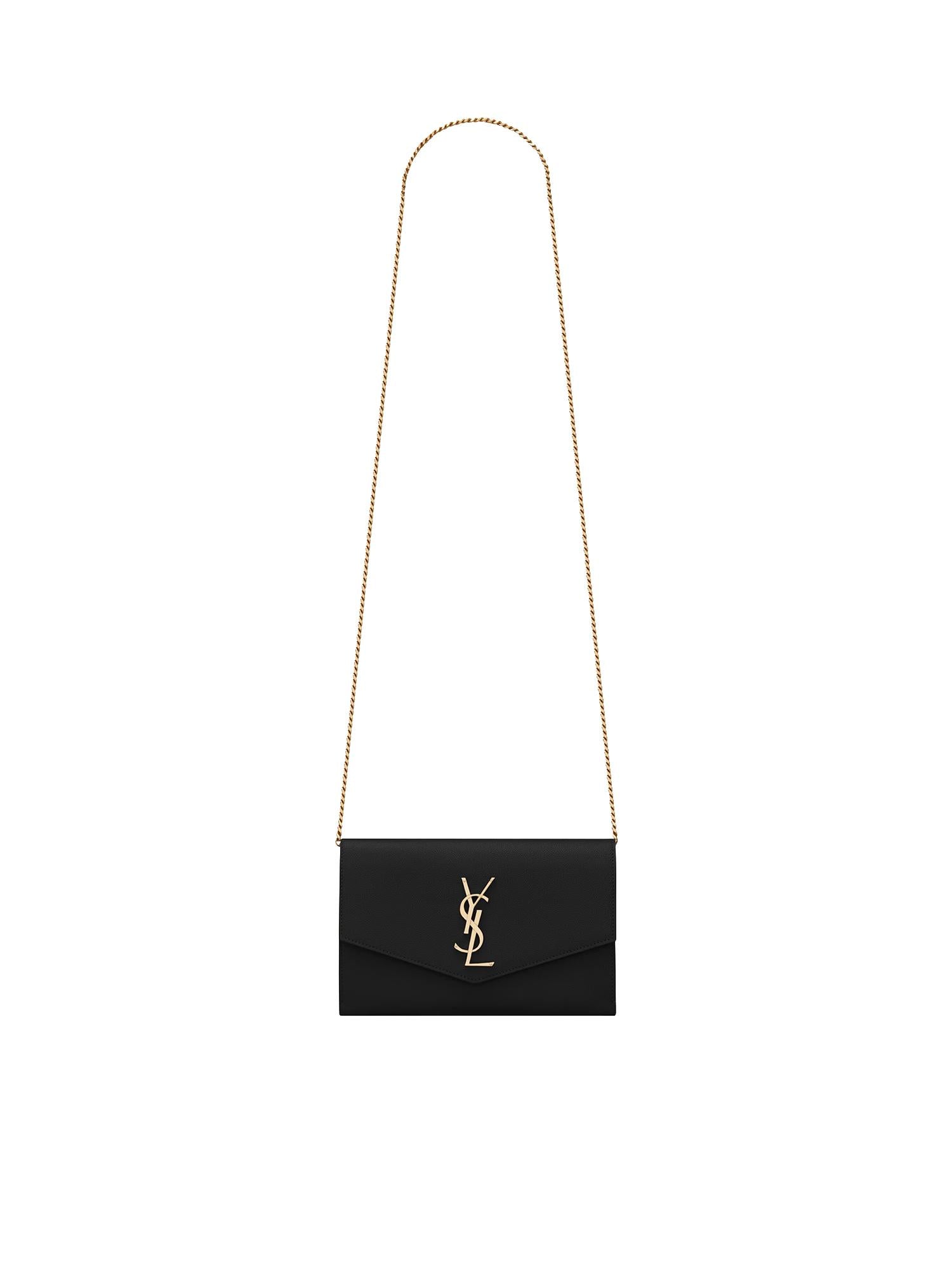 Pochette con catena Uptown 607788 1GF0J1000 SAINT LAURENT 