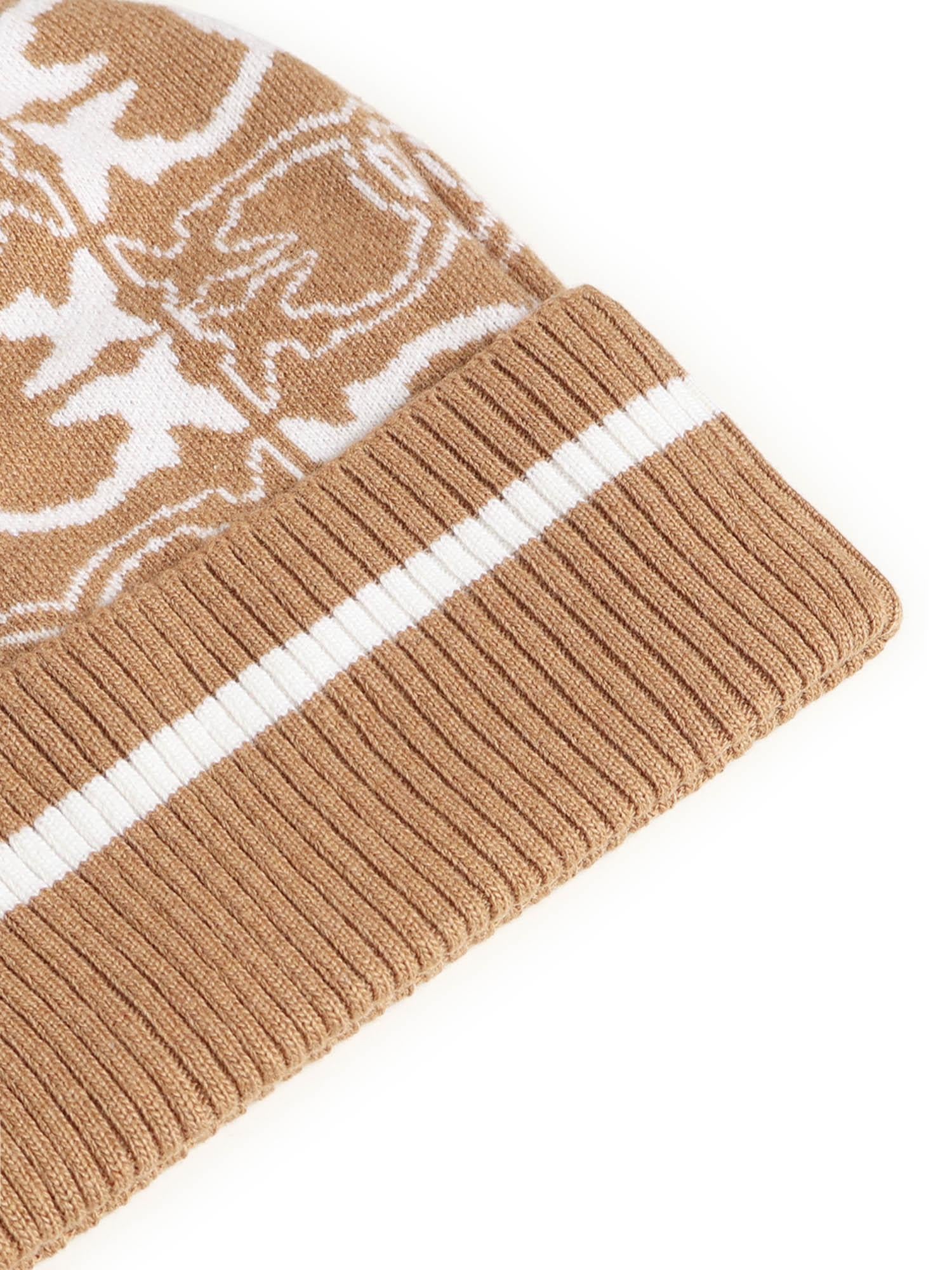 Berretto con logo jacquard 105991 A2YOMZ2 PINKO 