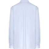 Camicia boxy in popeline 106248 A32LG50 PINKO 