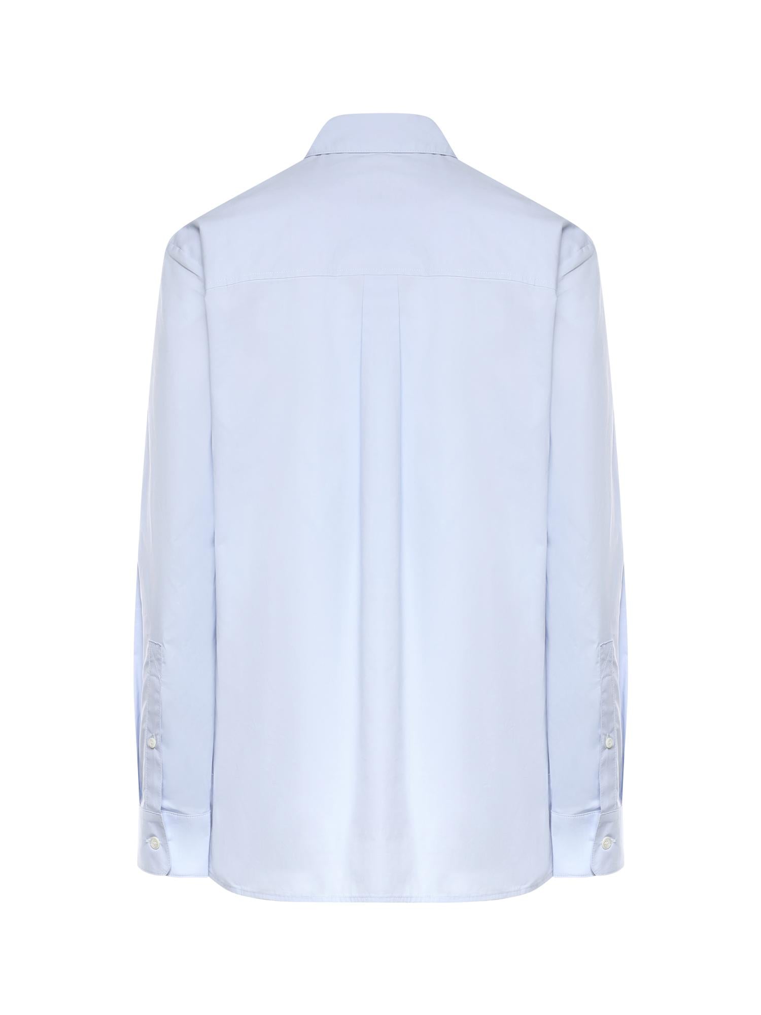 Camicia boxy in popeline 106248 A32LG50 PINKO 