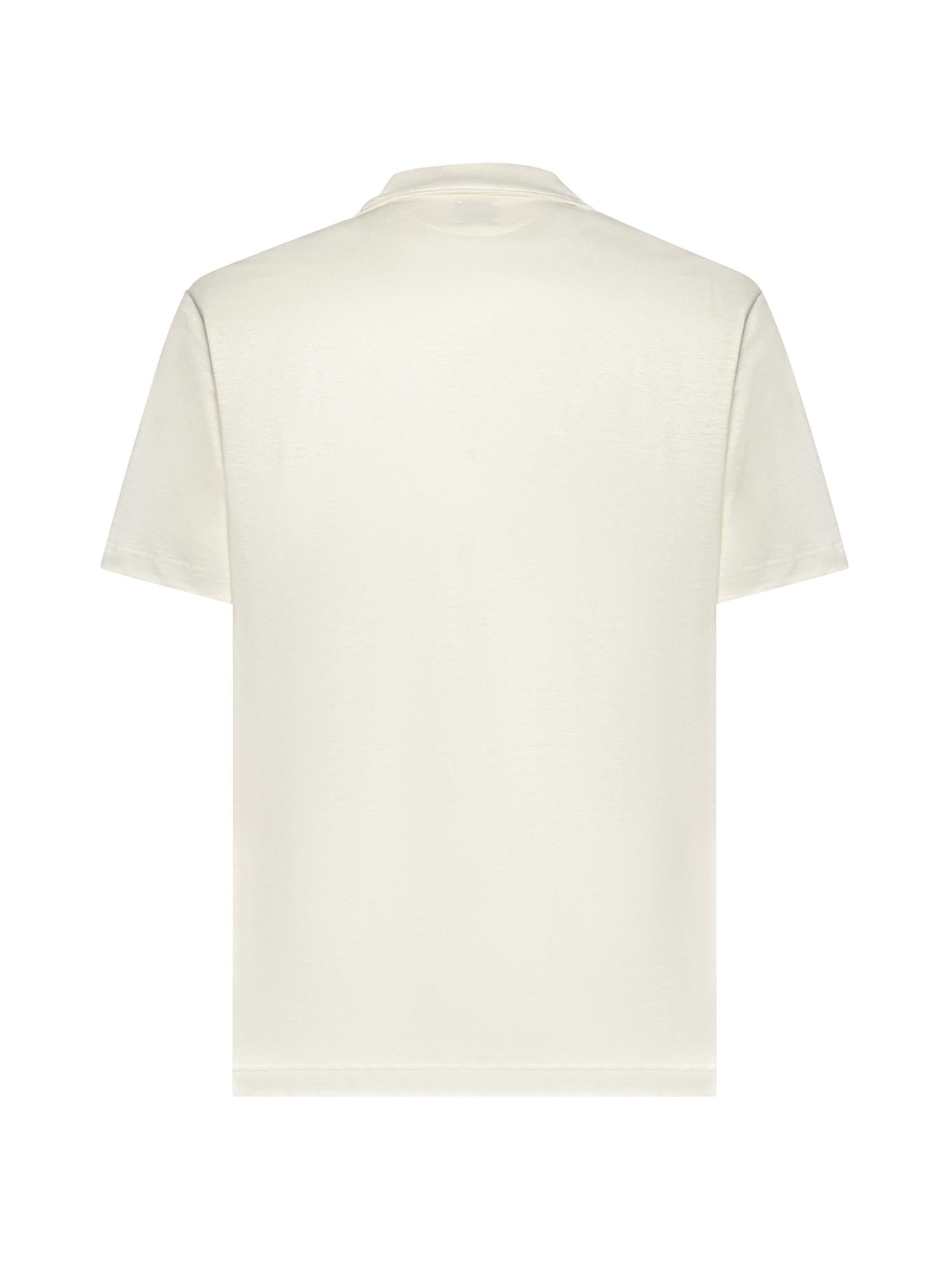 Polo in lino M75POLM02TES0M121 01 ELEVENTY 
