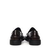 Mocassino Dover in pelle 22937 MORO ANTICA CUOIERIA 