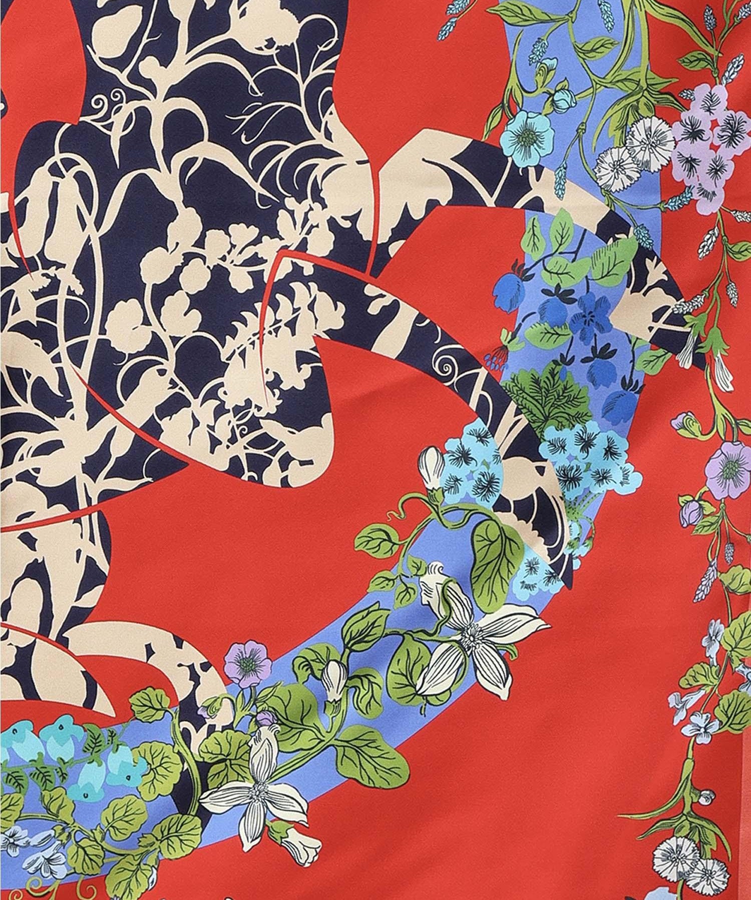 Foulard in seta con stampa 310226 789888002 FERRAGAMO 