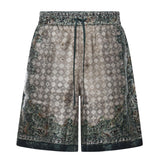Bermuda con stampa in seta AMBMSO1036 900 AMIRI 
