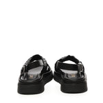 Sandalo flat Thea Tress A55379 NERO CARMENS 