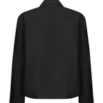 Giacca stile kimono in lana sottile<BR/> 833836 V4XP01307 BOTTEGA VENETA 