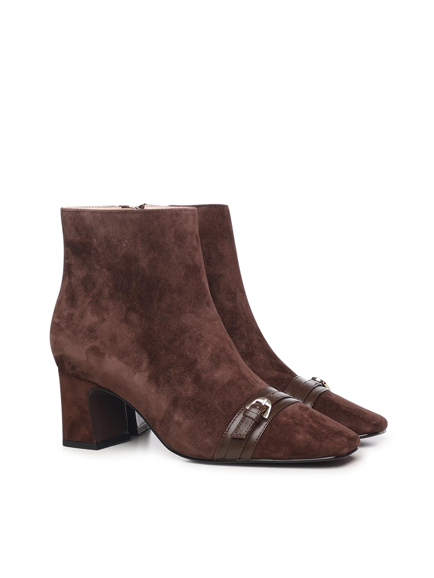 Stivaletti Nadja in suede E4TCG110101 W20 COCCINELLE 