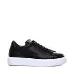 Sneakers Fire1 in pelle<BR/> FIRE 1 BOTTOLATOBLACK GIULIANO GALIANO 