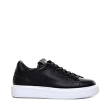 Sneakers Fire1 in pelle<BR/> FIRE 1 BOTTOLATOBLACK GIULIANO GALIANO 