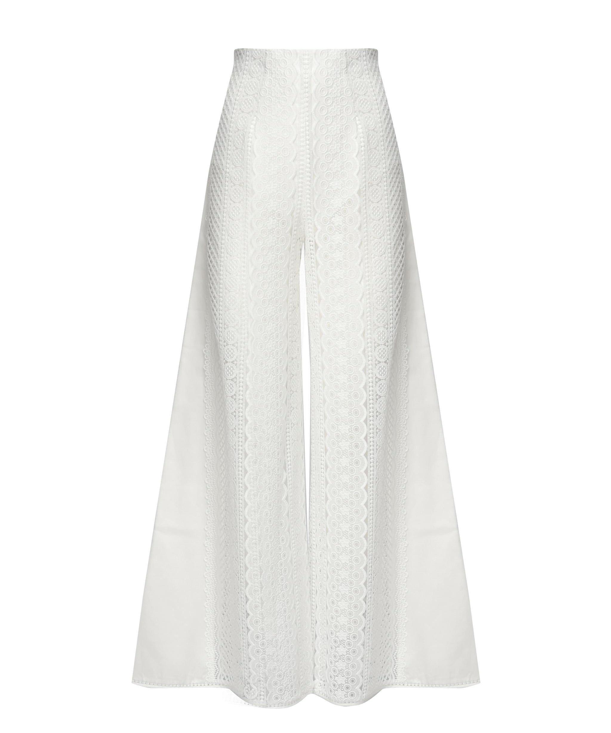 Pantaloni Orsie 256501 WHITE CHARO RUIZ 
