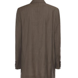 Blazer in tela di lana gessata 2611041061600 001 MAX MARA 