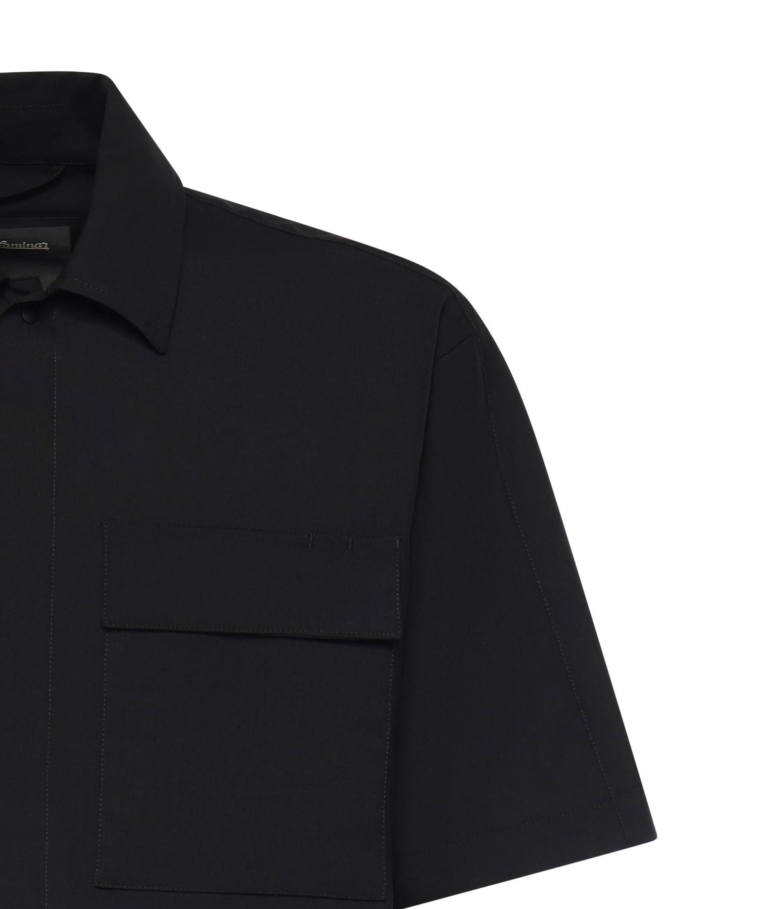 Camicia in wool touch CM00014UL 128479300 LAMINAR 
