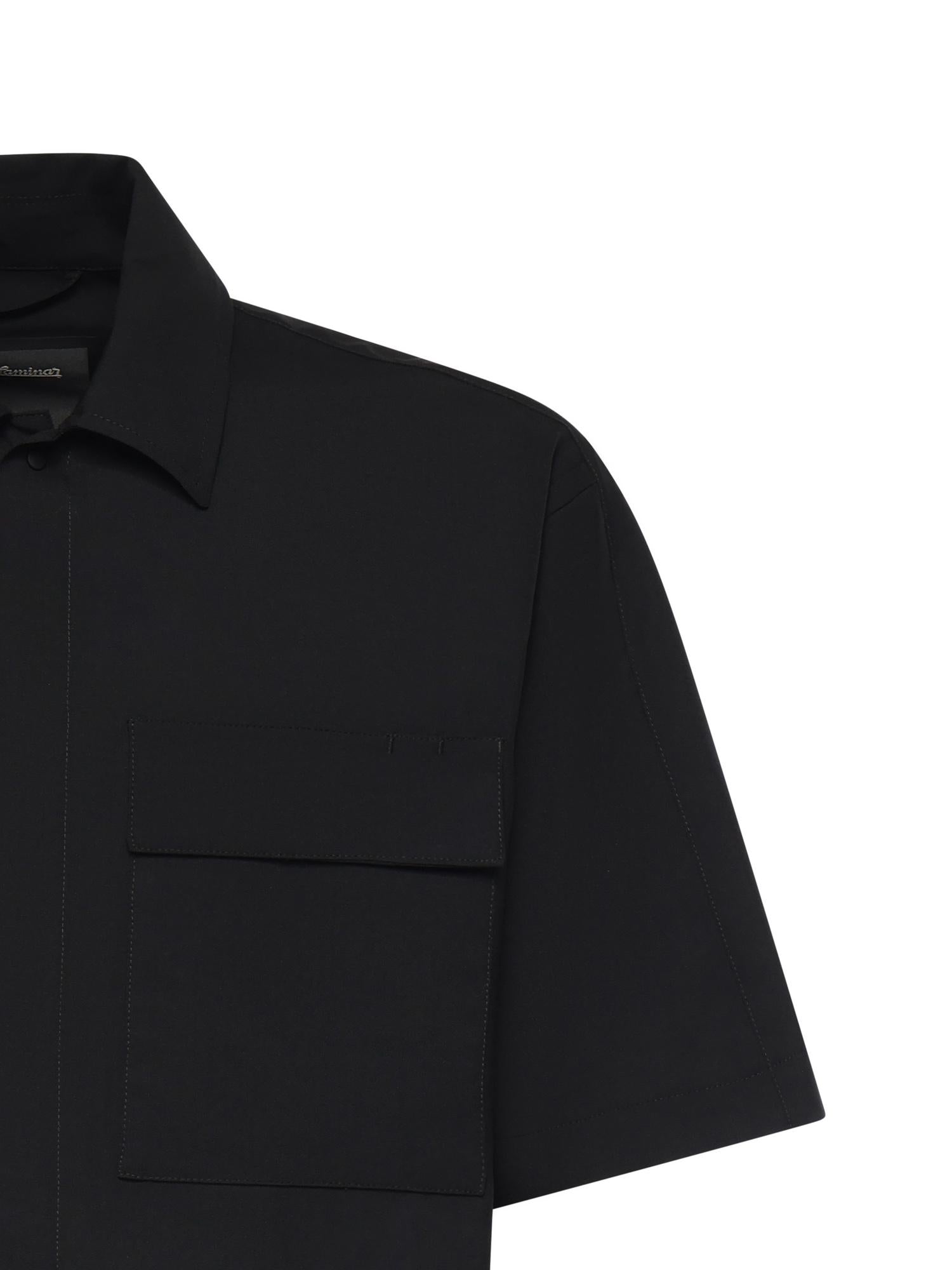 Camicia in wool touch CM00014UL 128479300 LAMINAR 
