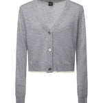 Cardigan con scollo a V 105447 A2Q9II2 PINKO 