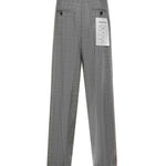 Pantalone in lana B6F0073 FF AMARANTO 