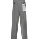 Pantalone in lana B6F0073 FF AMARANTO 