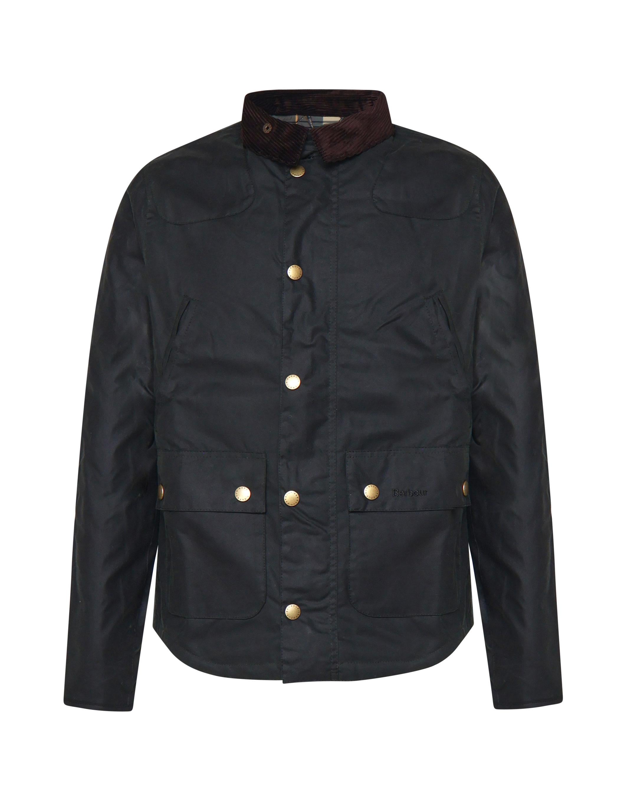 GIACCA REELIN WAX IN COTONE MWX1106 SG51 BARBOUR 