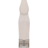 Abito midi Alba T190127A TJP073GREIGE THE ANDAMANE 