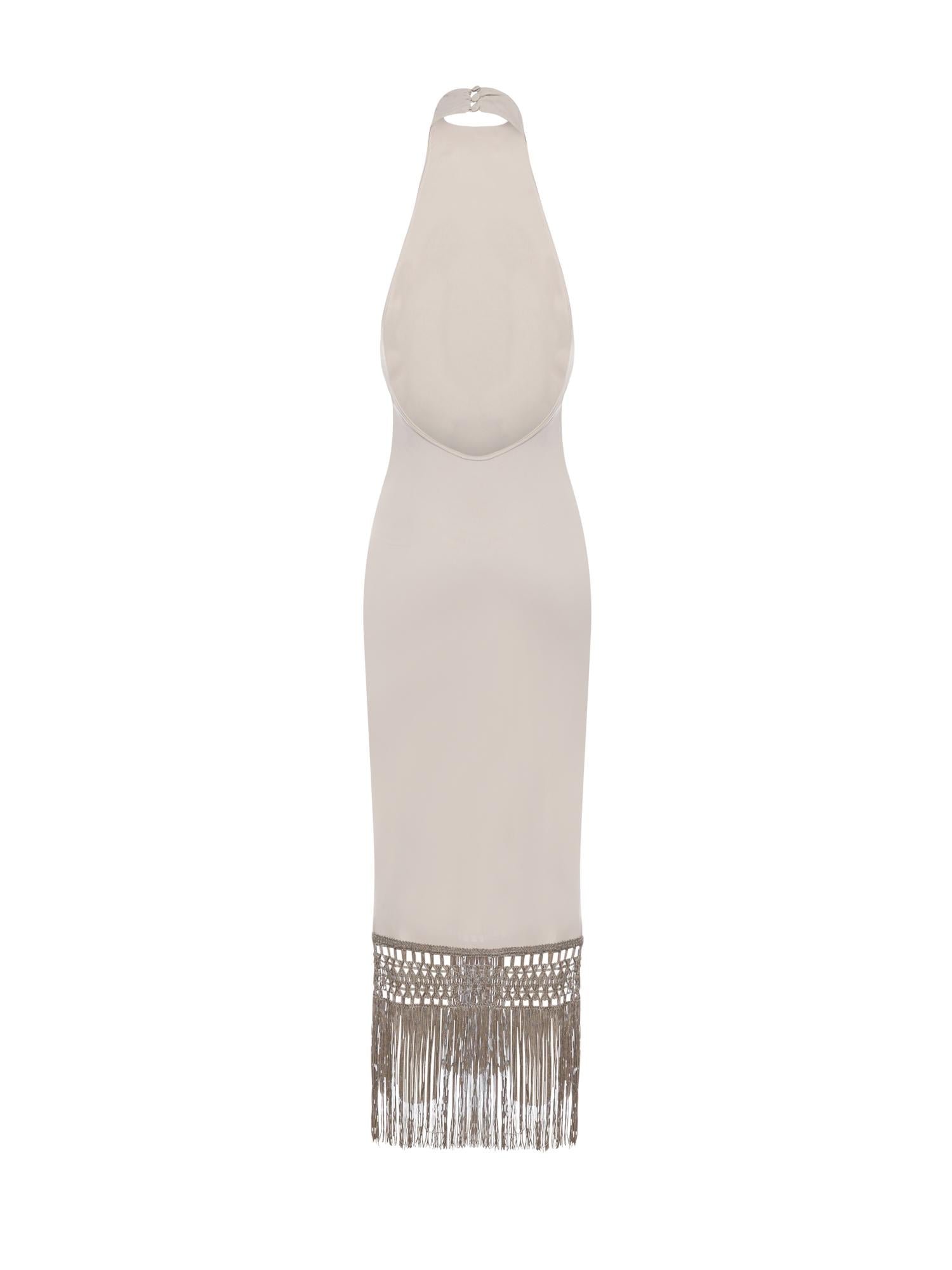 Abito midi Alba T190127A TJP073GREIGE THE ANDAMANE 