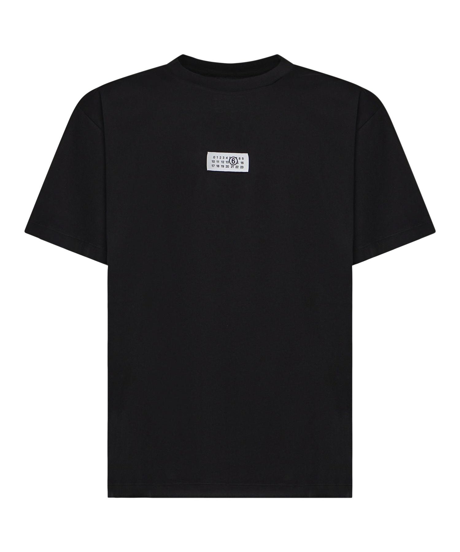 T-shirt Numeric in jersey con logo SH0GC0071 M20258900 MM6 Maison Margiela 