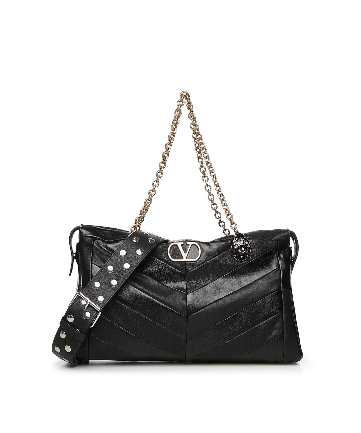 Borsa Panthea in nappa motivo chevron 7W0B0S70 UYF0NO VALENTINO GARAVANI 