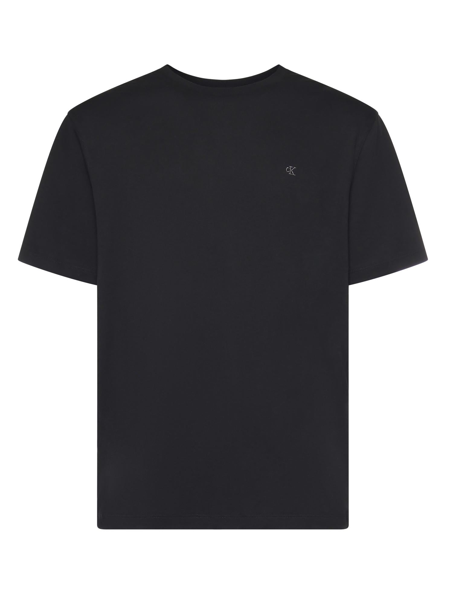 T-shirt in cotone con logo LV04LB275G UB1 CALVIN KLEIN 