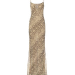 Abito lungo Ninfea T190131A TNP264NATURAL PYTHON THE ANDAMANE 