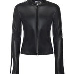 Top biker con zip 325CT0436PU0049 9999 COURREGES 