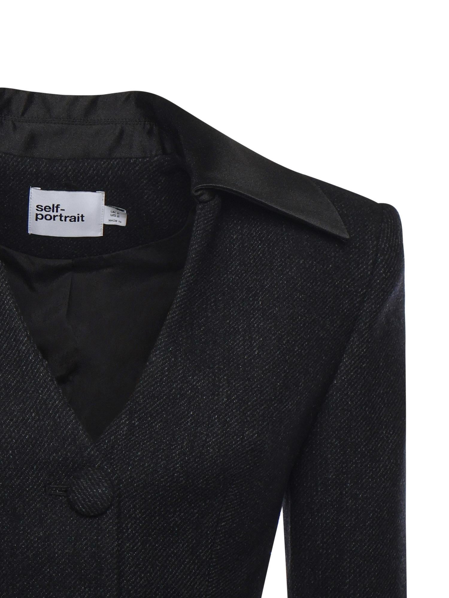 Abito midi con blazer RS26041M B SELF-PORTRAIT 