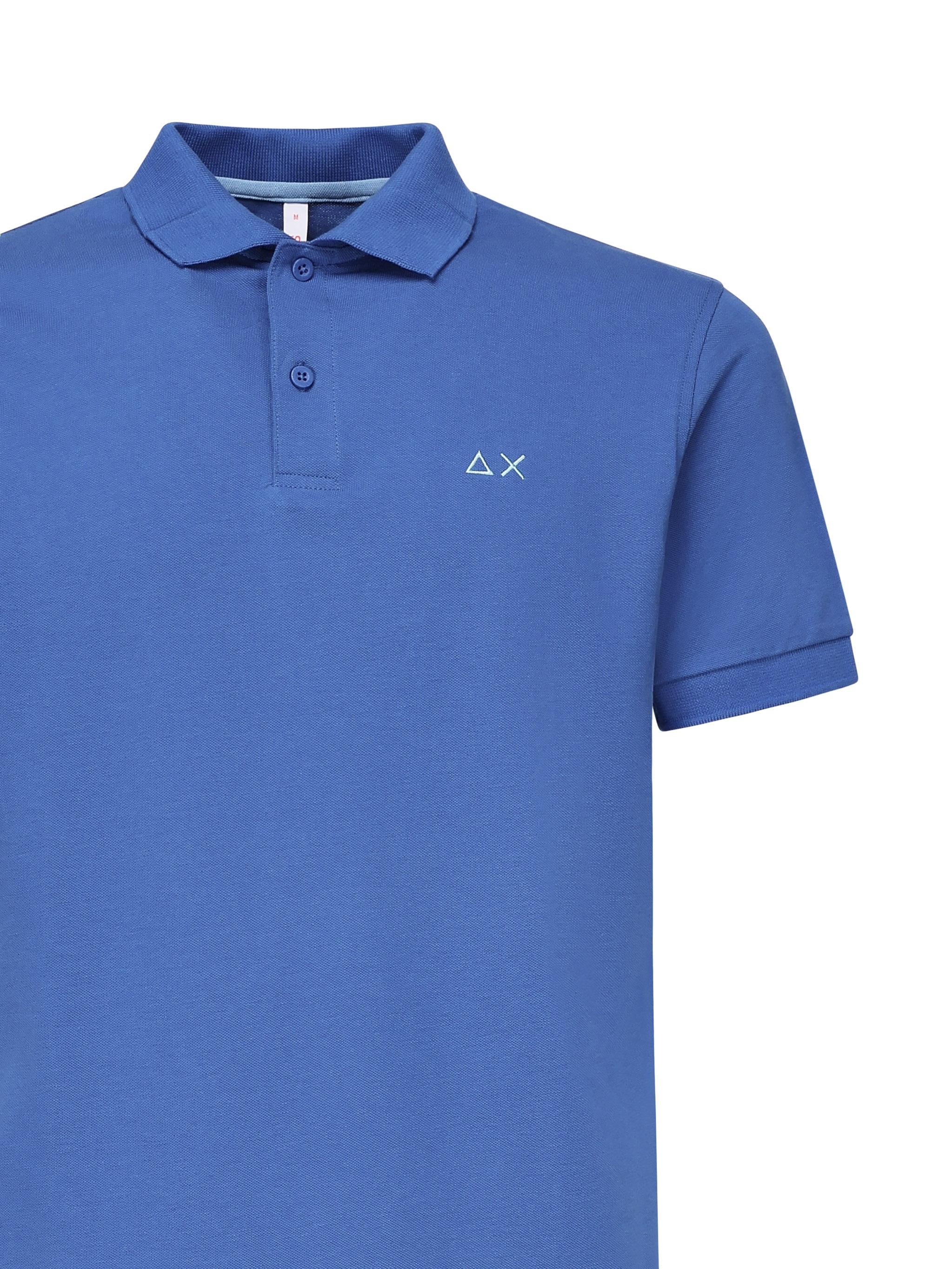 Polo con logo ricamato<BR/> A35109 58 SUN 68 