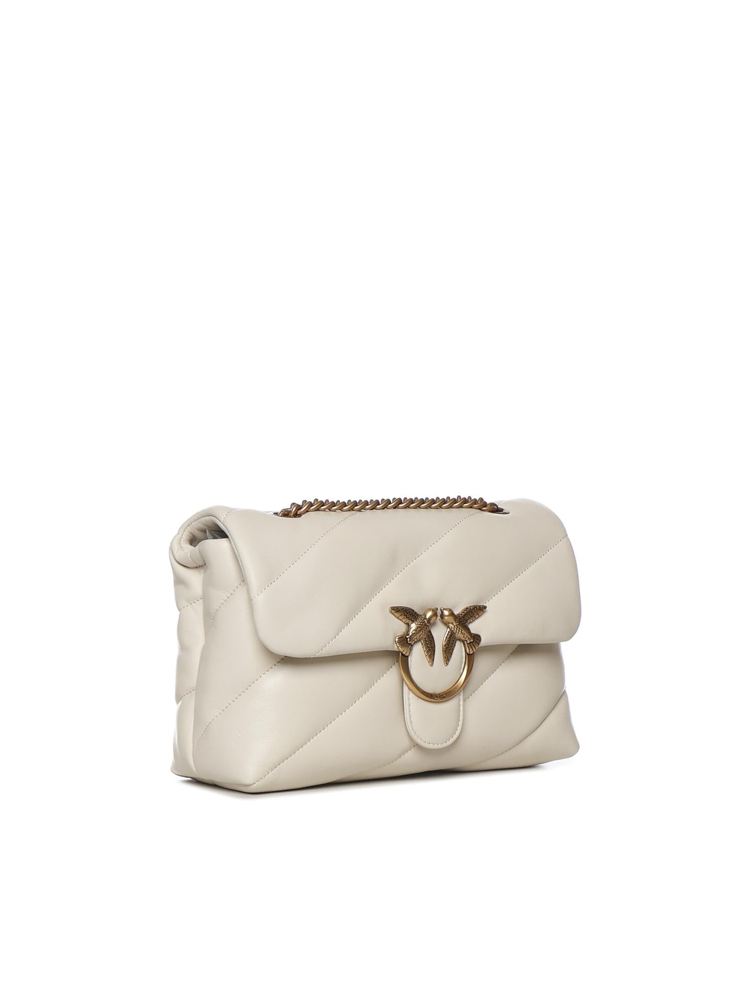 Borsa media a tracolla Love Bag Puff Maxi Quilt 100038 A0F2Z14Q PINKO 