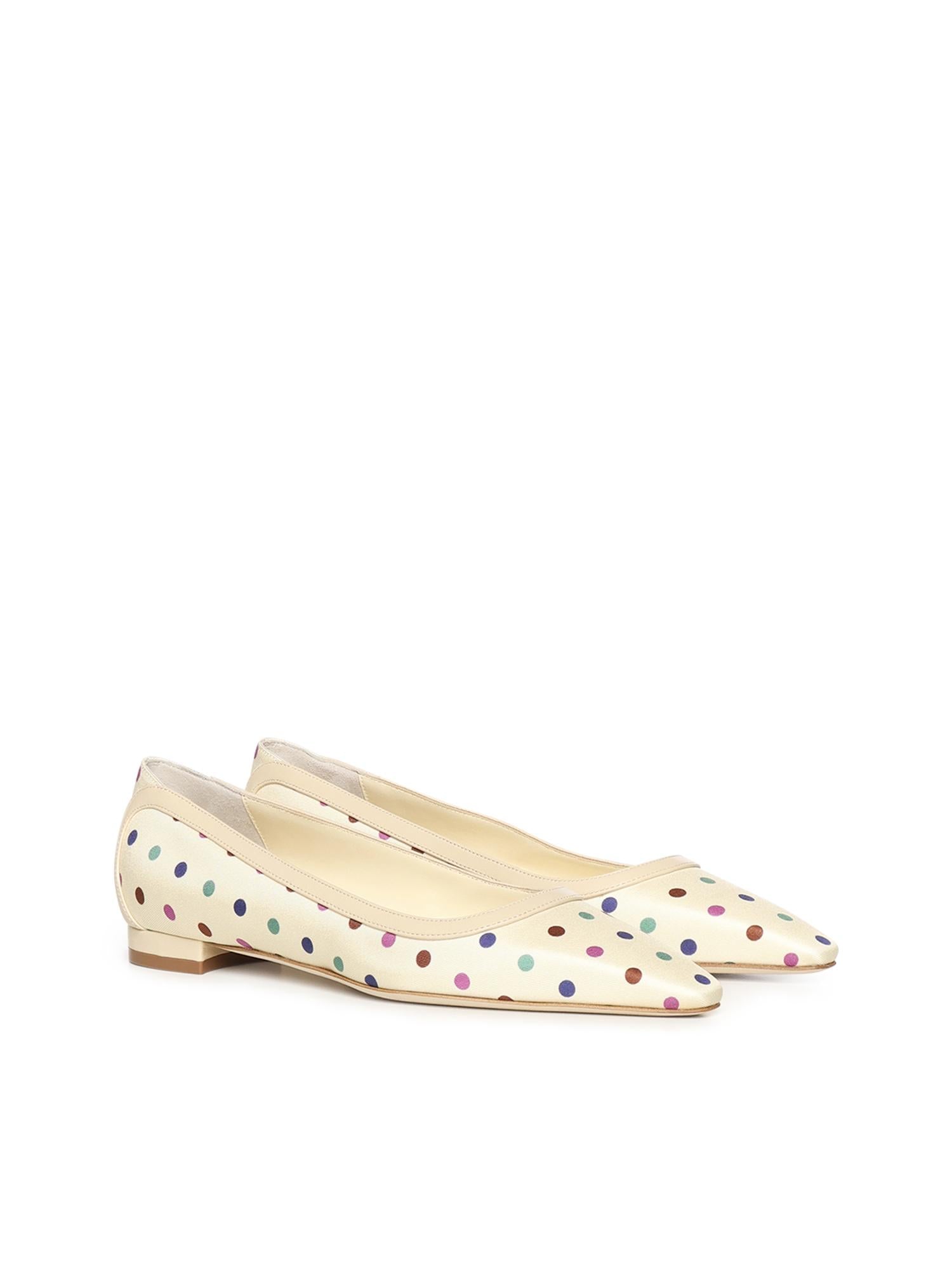 Slingback Mayjousli in raso 1263183 1309 MANOLO BLAHNIK 
