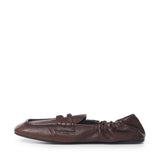 Mocassini Ruches in nappa 5D341E EFXF0NBL MIU MIU 