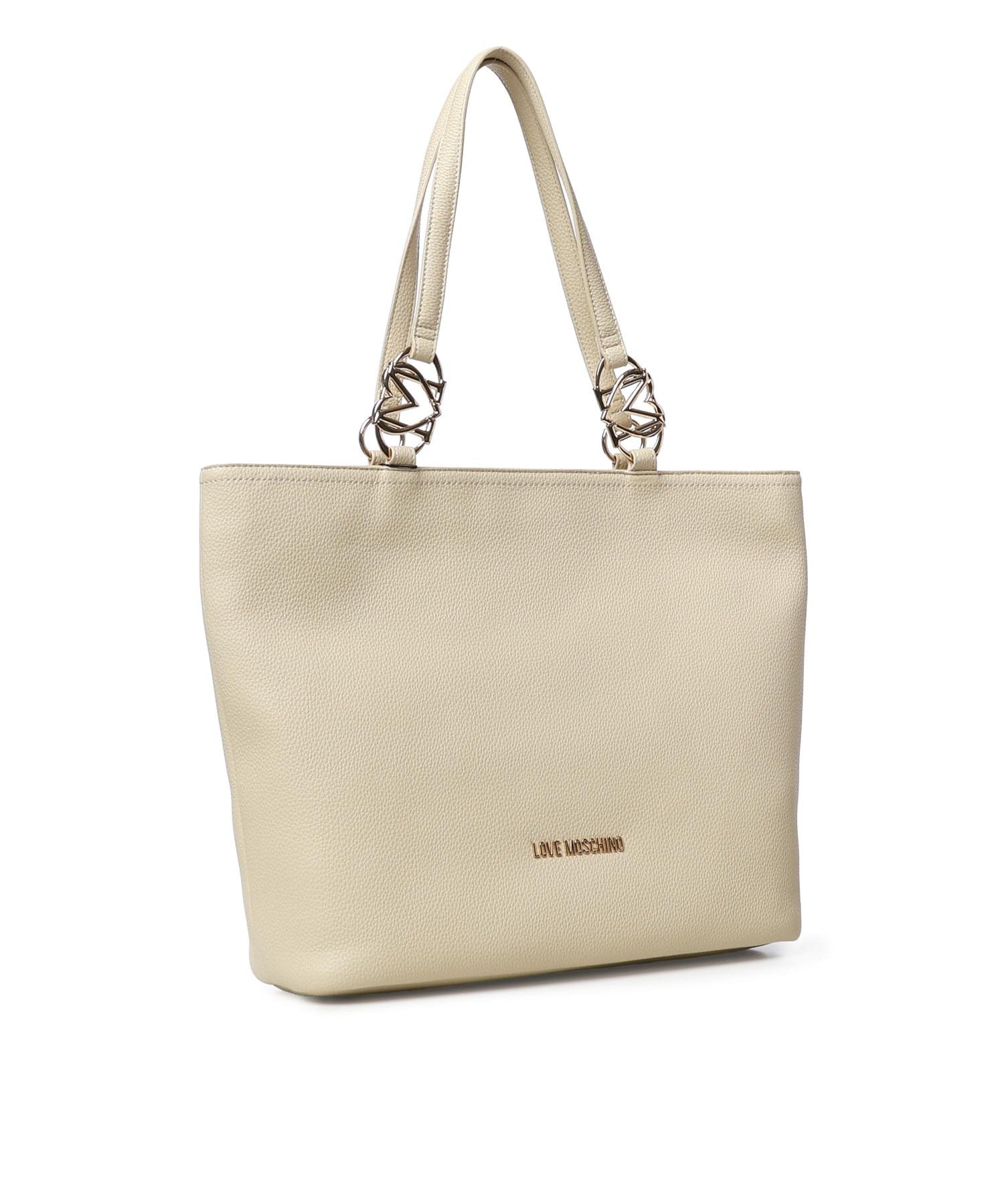 Borsa tote con logo JC4005PP1OLB0 129 LOVE MOSCHINO 