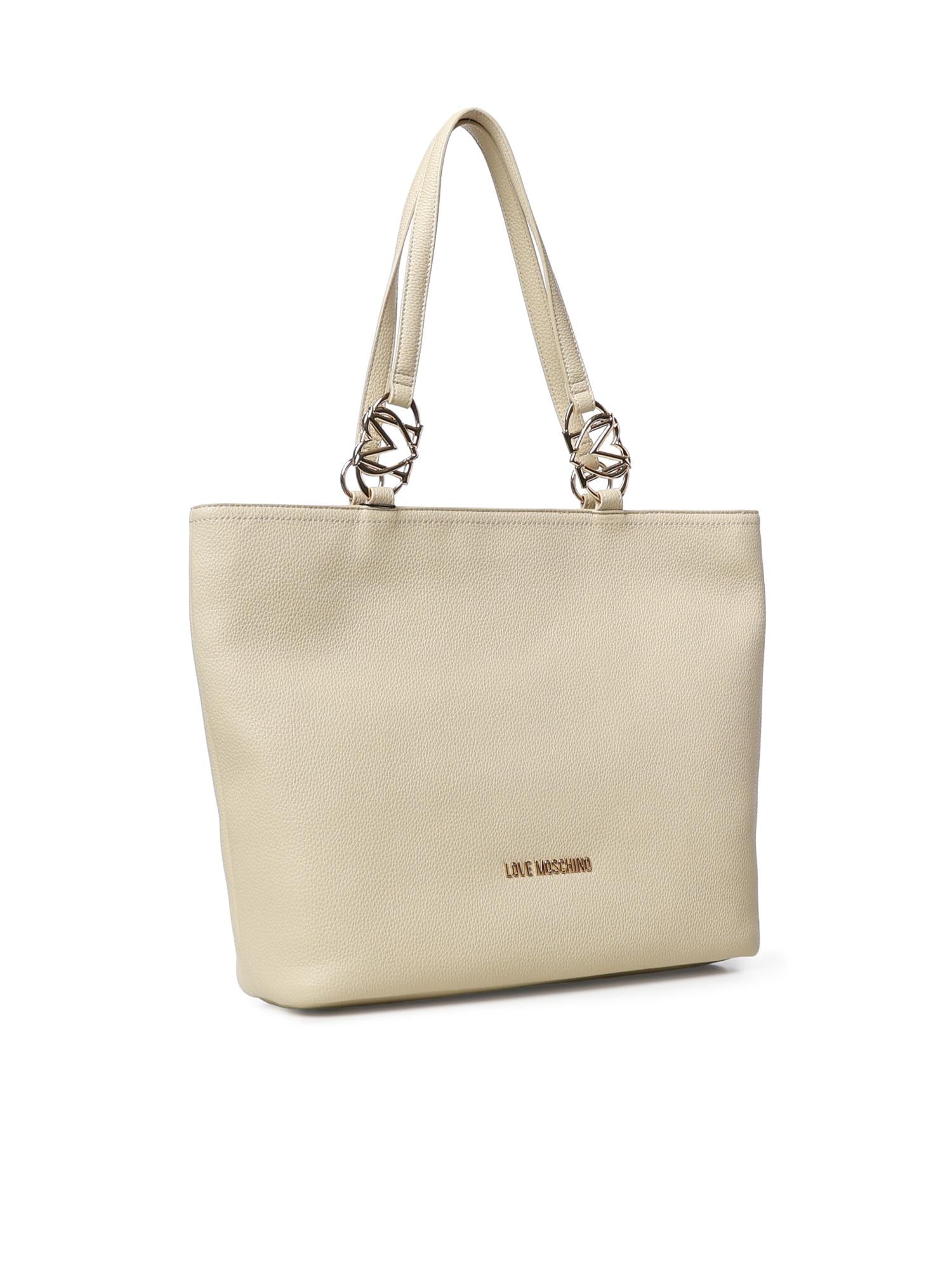 Borsa tote con logo JC4005PP1OLB0 129 LOVE MOSCHINO 
