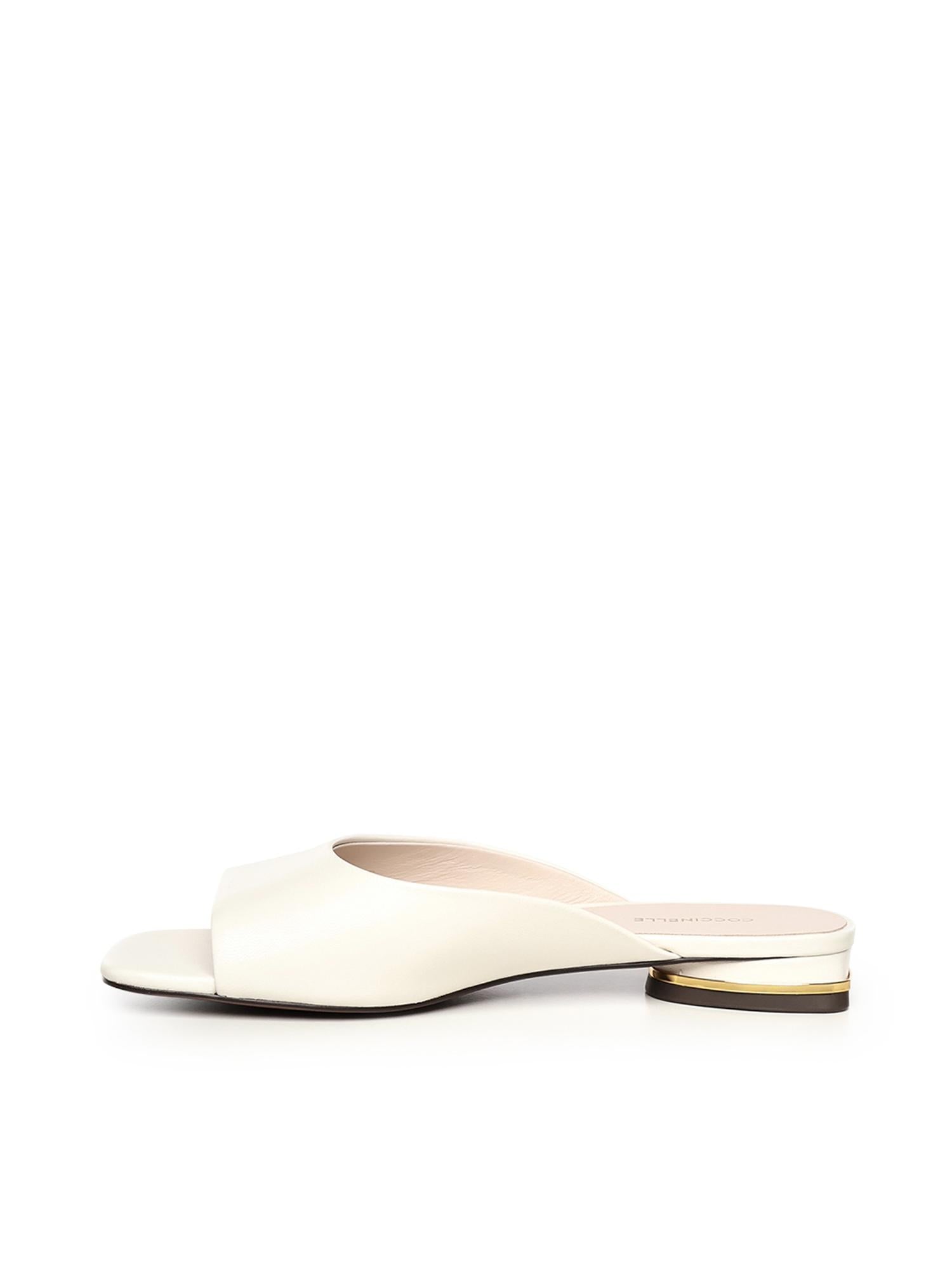 Sandali bassi in pelle E4U1L170201 N17 COCCINELLE 