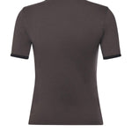 T-shirt in cotone con logo 125JTS017JS0203 B212 COURREGES 