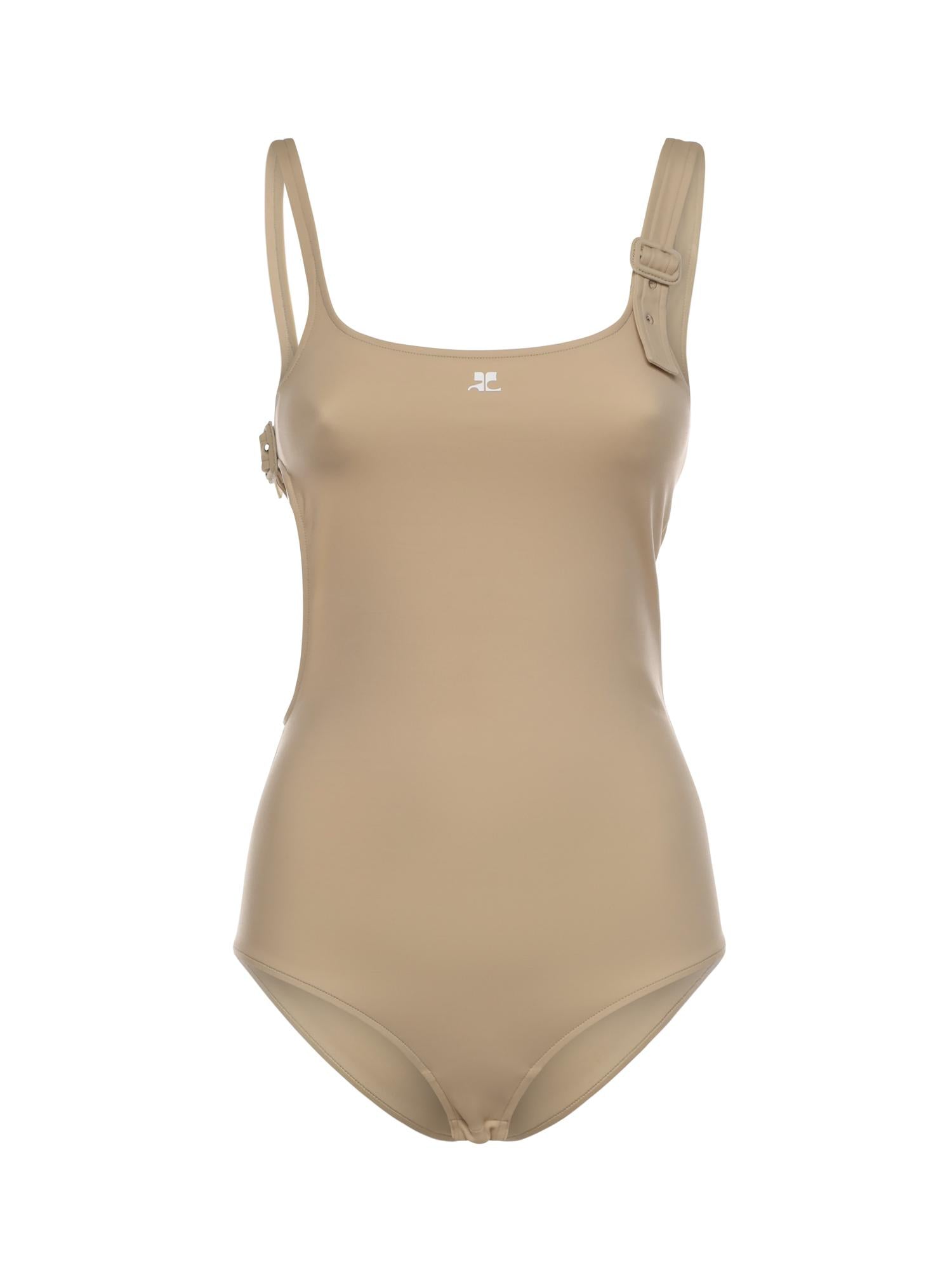 Costume da bagno con fibbia 126JMB055PA0043 1068 COURREGES 