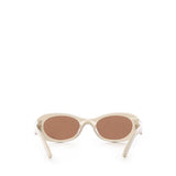 Occhiali da sole con logo MU06ZS 21D90Q50 MIU MIU 