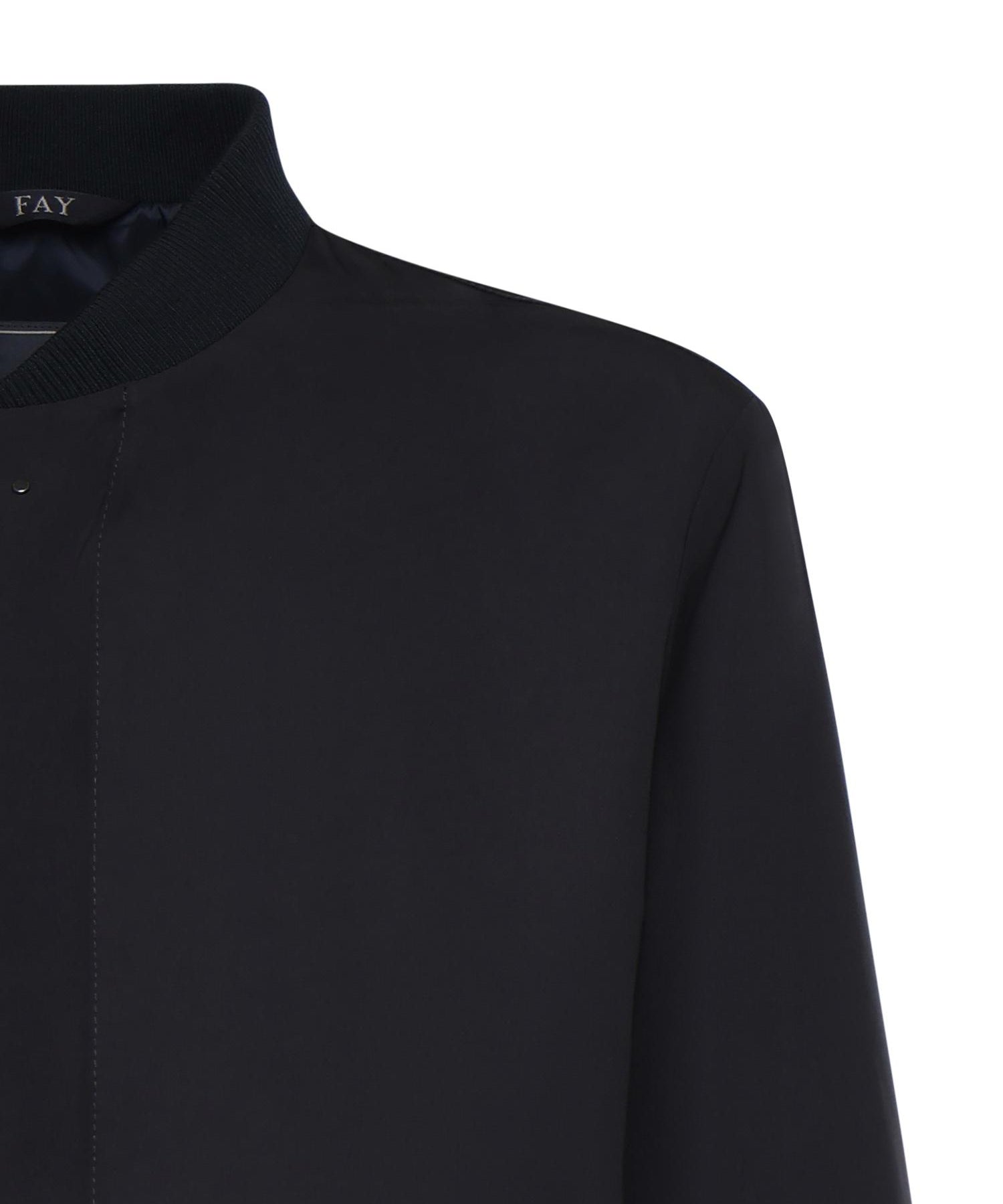 Bomber in microfaille misto cotone NAM12520380ZAV U807 FAY 